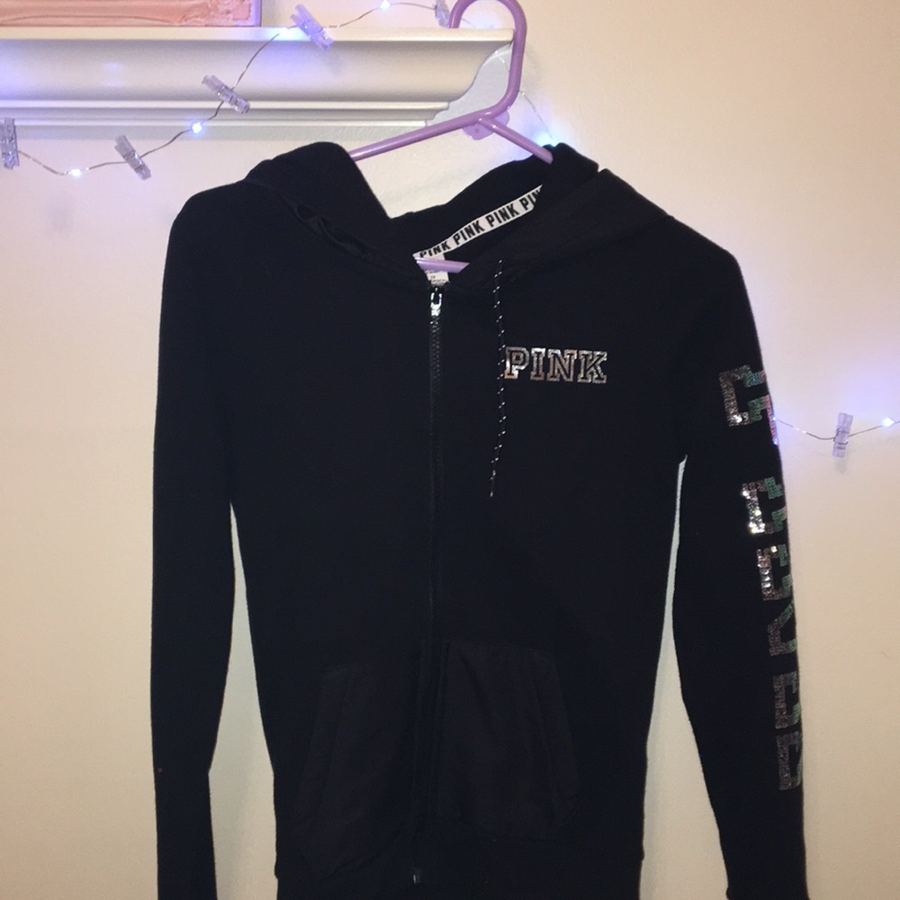 PINK zip up hoodie!